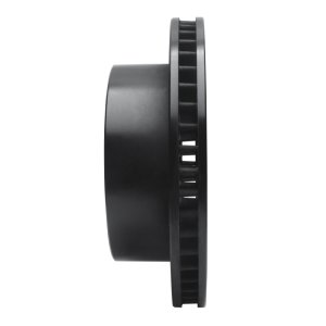 Dodge Ram 2500 Brake Rotor (1) - Front Right - R1 Concepts - Drilled & Slotted - Black - `00-`02